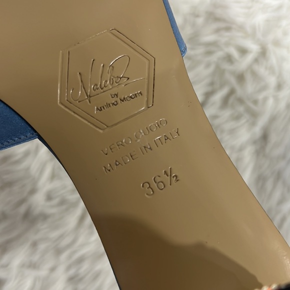 Nalebe Women's Aurum Embellished Slide Sandals - Picture 6 of 9